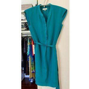 Turquoise Teal Artizia Babaton Dress with pockets in Small